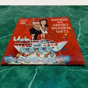 Jackie O Aristotle Onasis Beware of Greeks Bearing Gifts Parody Vinyl Record